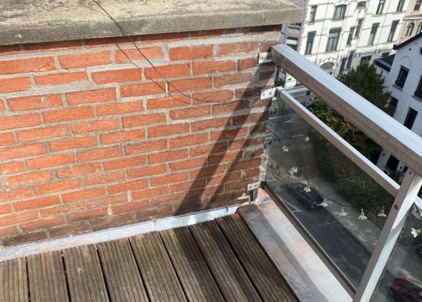 Chantier bird consut bxl rue vallee reparation terrasse 01