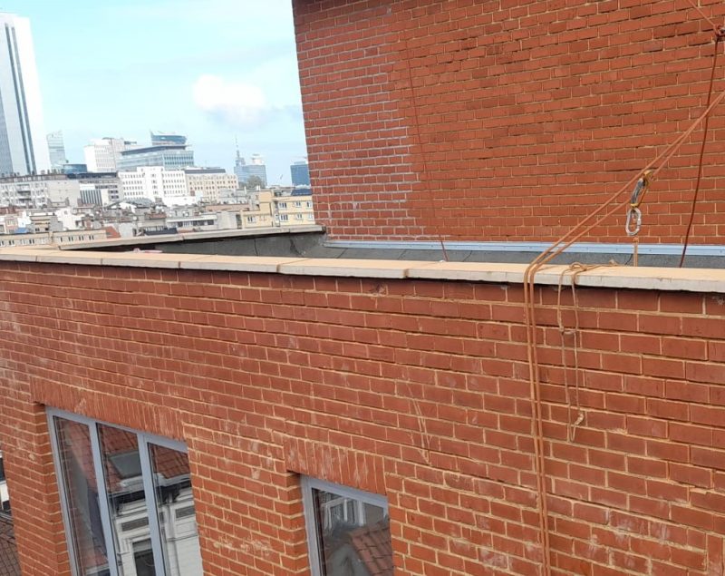 Chantier bird consult bxl square marie louise refection joints 05
