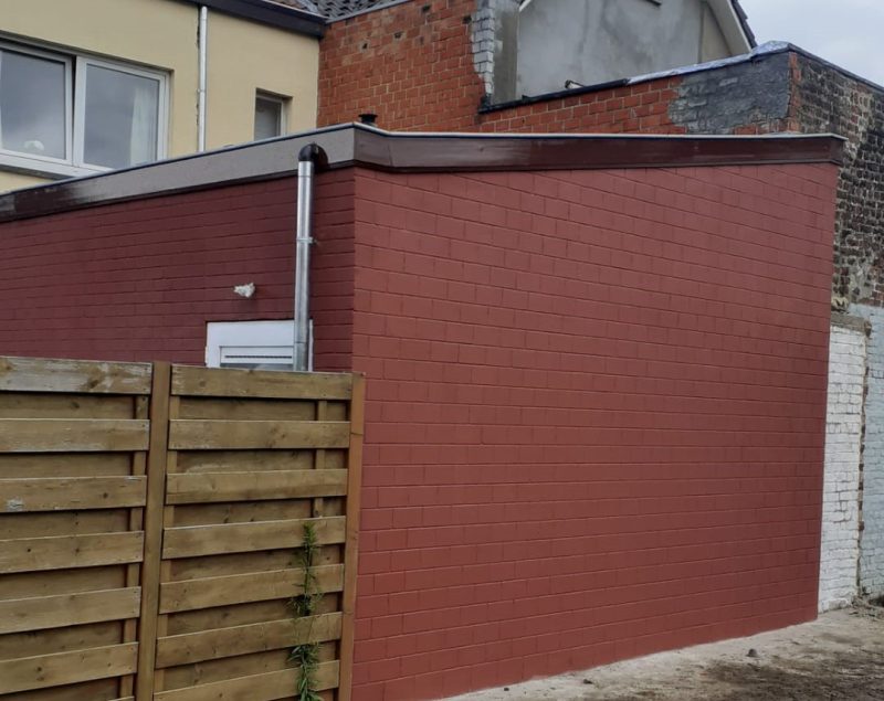 Chantier bird consult liedekerke meersstraat toiture plate 14