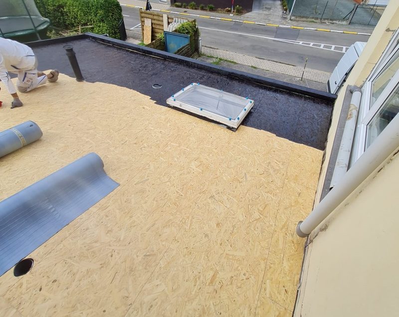 Chantier bird consult liedekerke meersstraat toiture plate 19