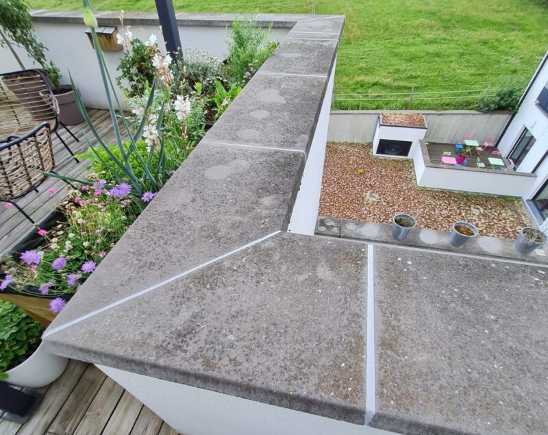 Refection des joints detancheite des couvre murs a wavre 2