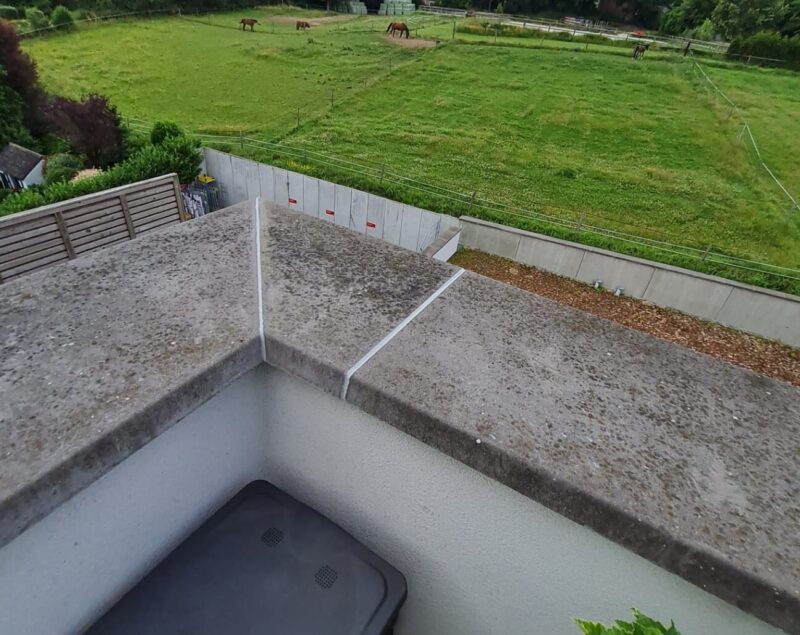 Refection des joints detancheite des couvre murs a wavre 8