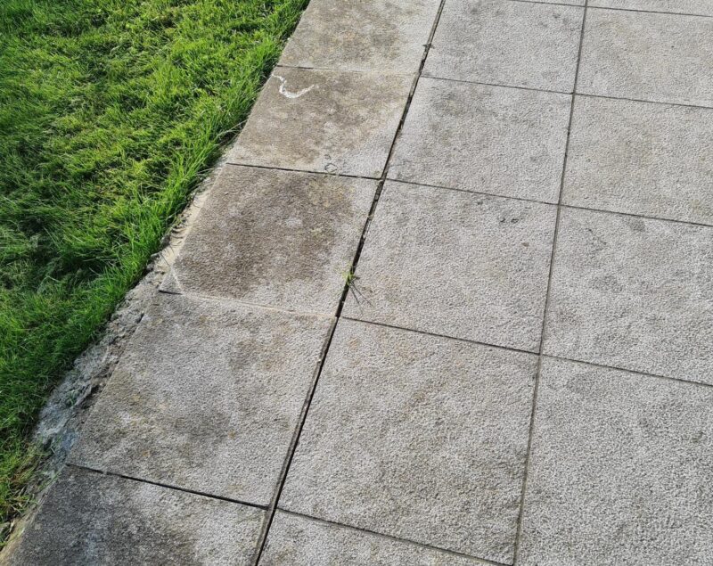 Reparation dun dallage exterieur a evere 2
